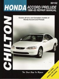 Honda accord automotive repair manual 1998 thru 2002 #7